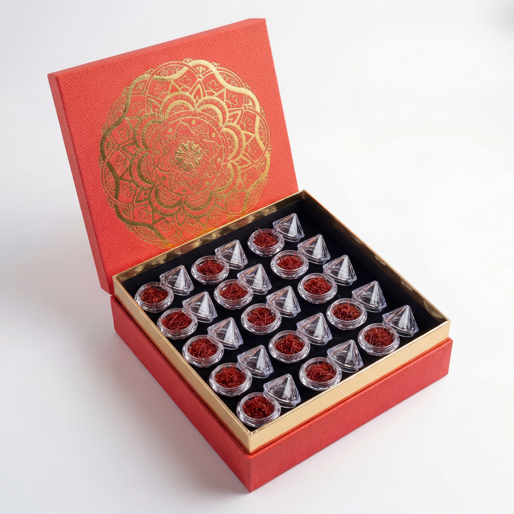 Premium Saffraan – Doos 25 gram | 100% Puur & Authentiek